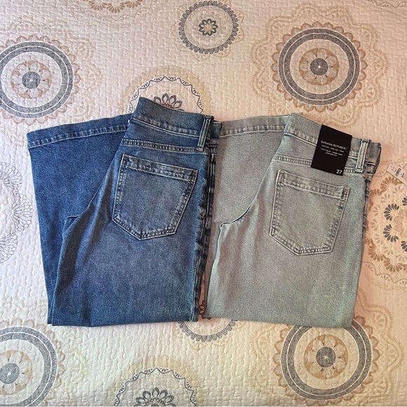 Crop Wide Leg Jeans - Picture 2 of 7